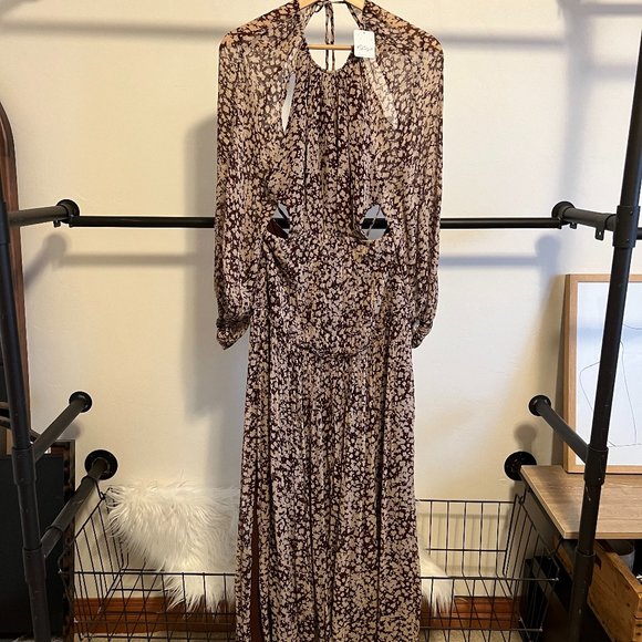 NWT Free People Shona Joy Valeria Cut Out Backless Dress 6 - Picture 4 of 15